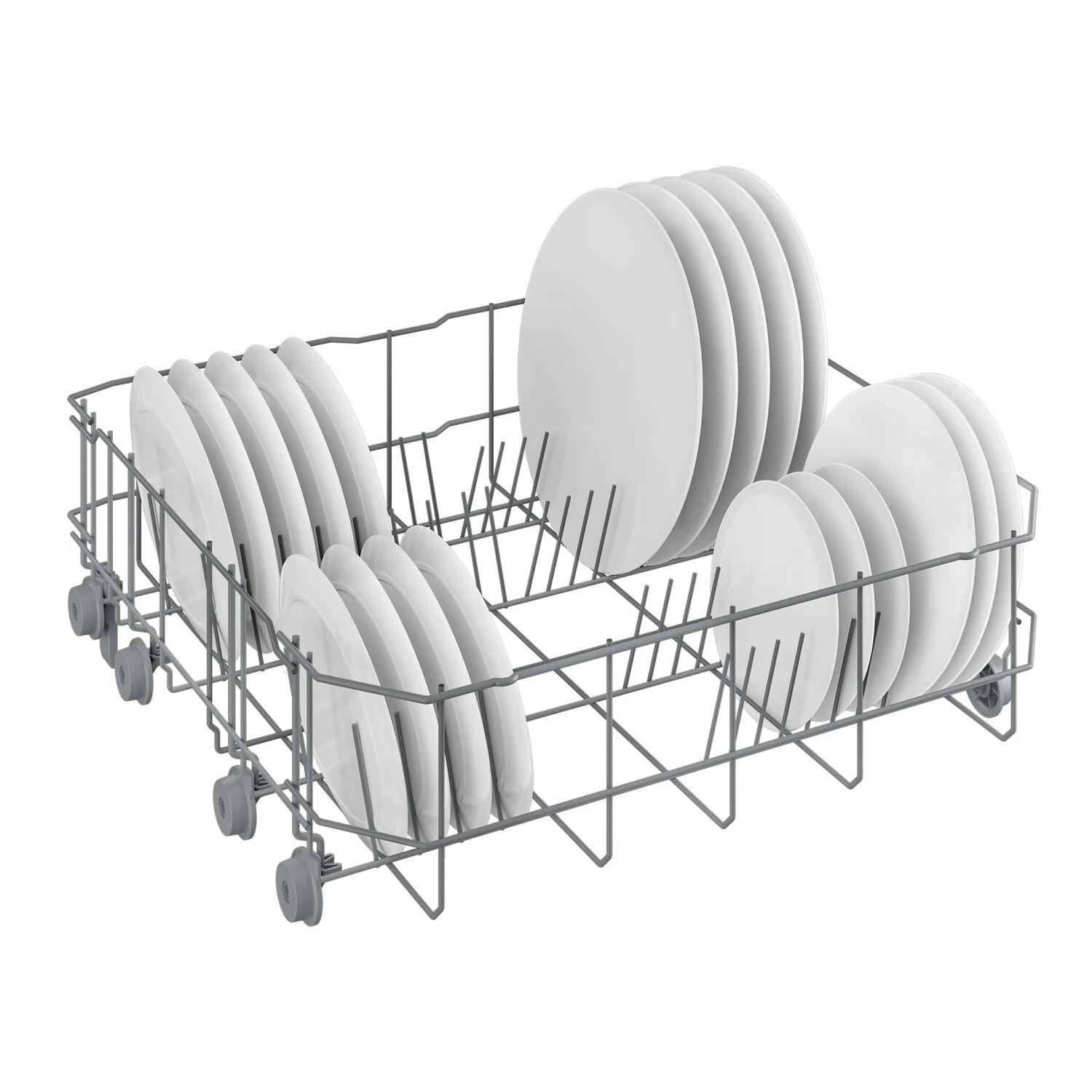 Voir la diapositive 4 : BEKO Lave vaisselle pose libre DVN06431A, 14 couverts, 60 cm, 47 dB, 6 programmes, D