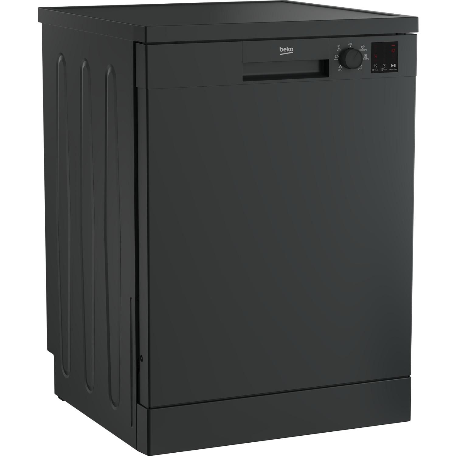 Voir la diapositive 9 : BEKO Lave vaisselle pose libre DVN06431A, 14 couverts, 60 cm, 47 dB, 6 programmes, D