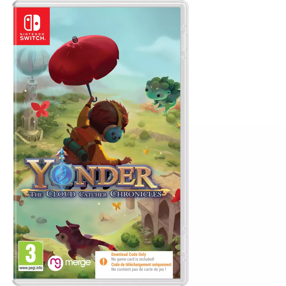 Yonder : The Cloud Catcher Chronicles Nintendo Switch - Code de Téléchargement