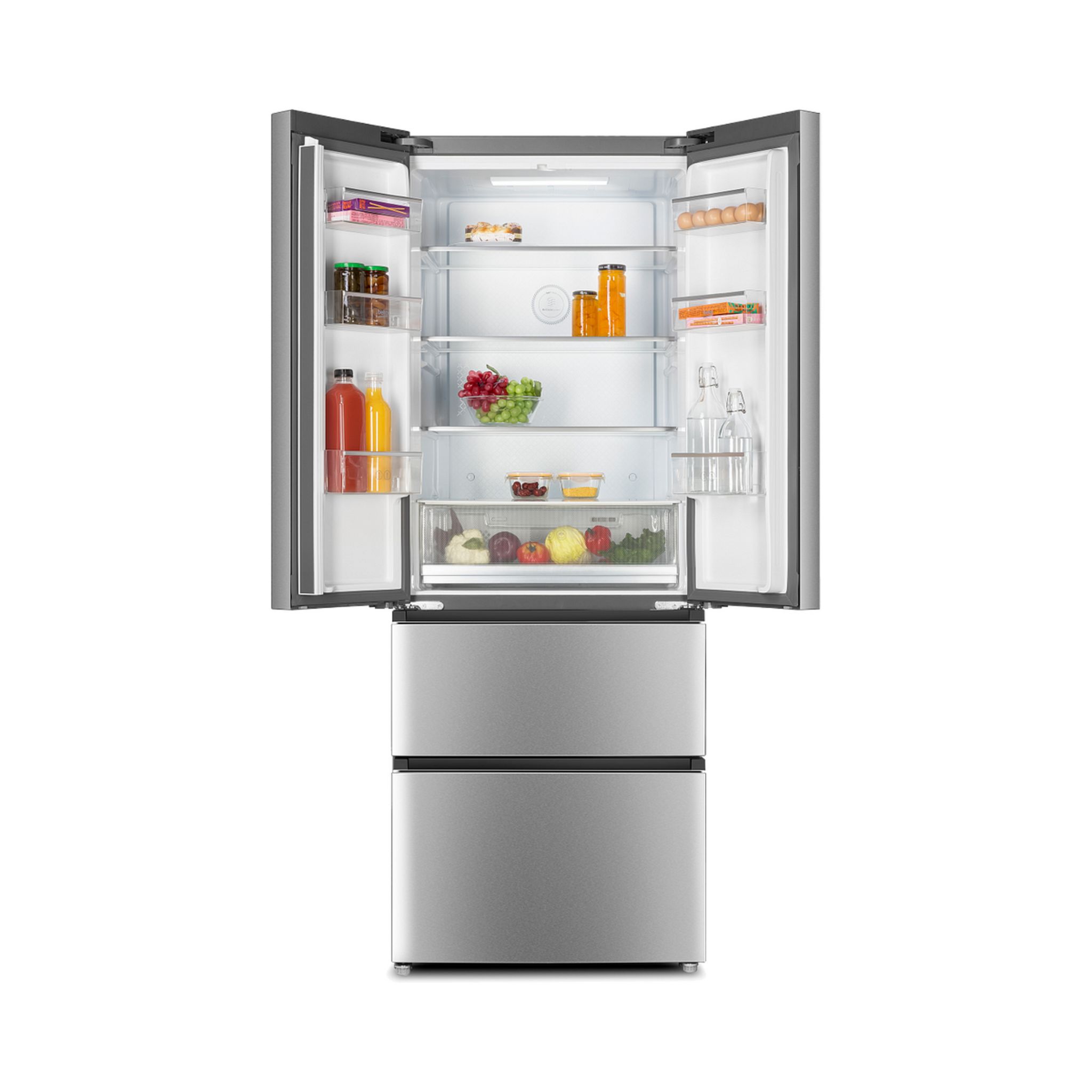 Voir la diapositive 5 : BEKO Réfrigérateur multi-portes GNO43622XPN, 443 L, Froid ventilé No Frost, E