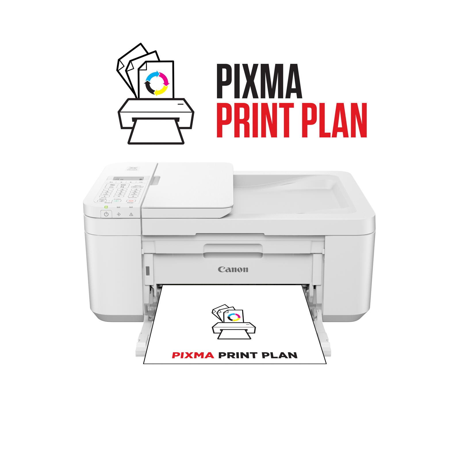 Voir la diapositive 6 : CANON Imprimante multifonction TR4751I - Blanc