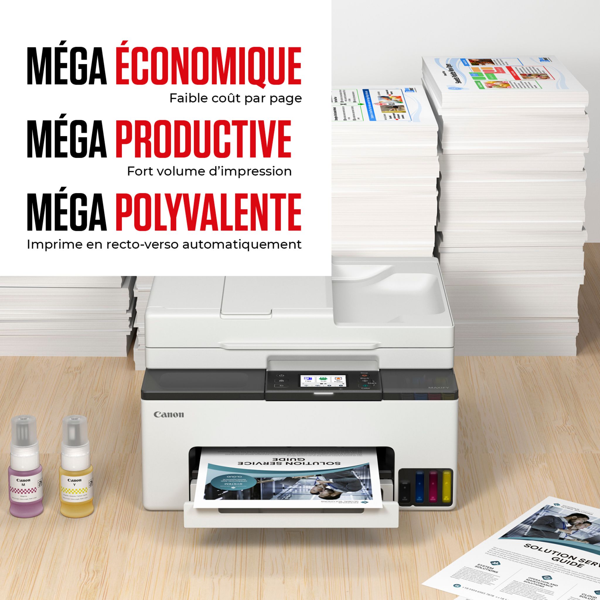 Voir la diapositive 5 : CANON Imprimante multifonction GX2050 - Blanc