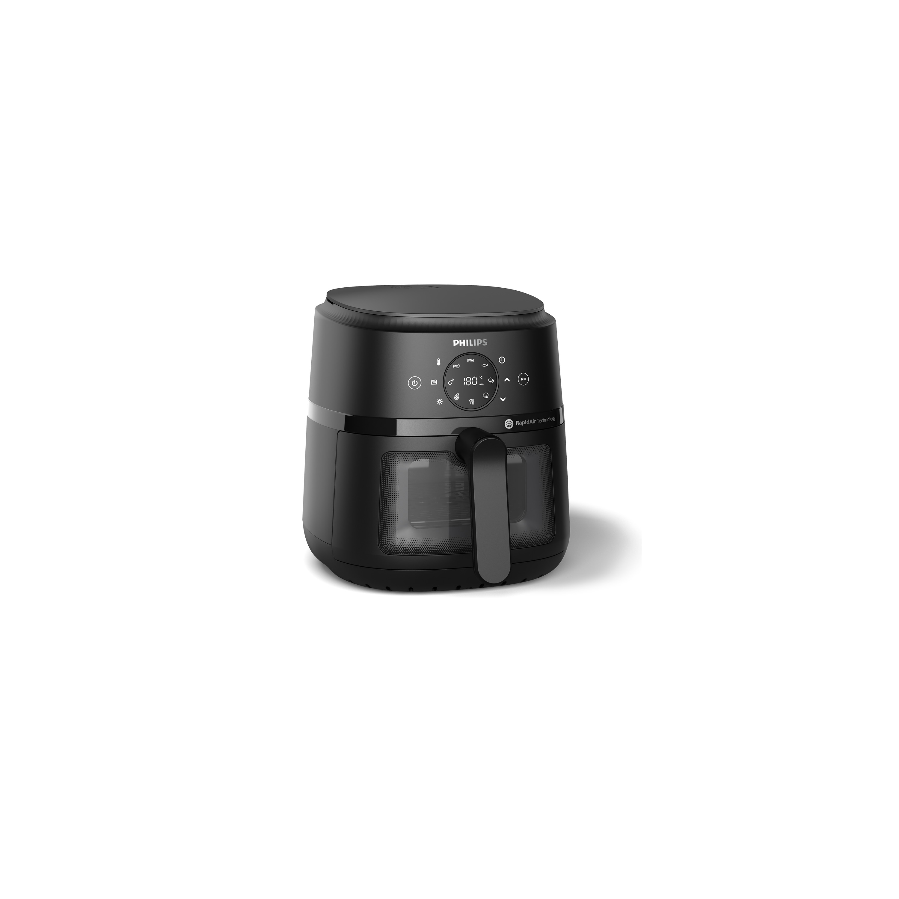 Voir la diapositive 4 : PHILIPS Friteuse Airfryer NA220/00 - Noir