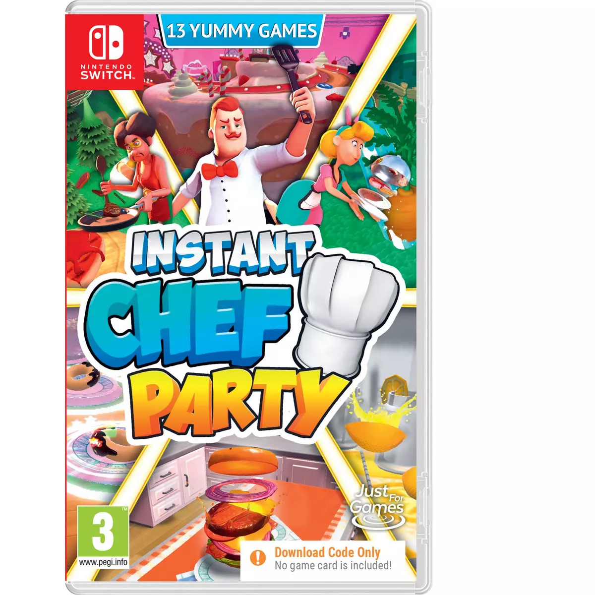 Instant Chef Party Nintendo Switch - Code de Téléchargement