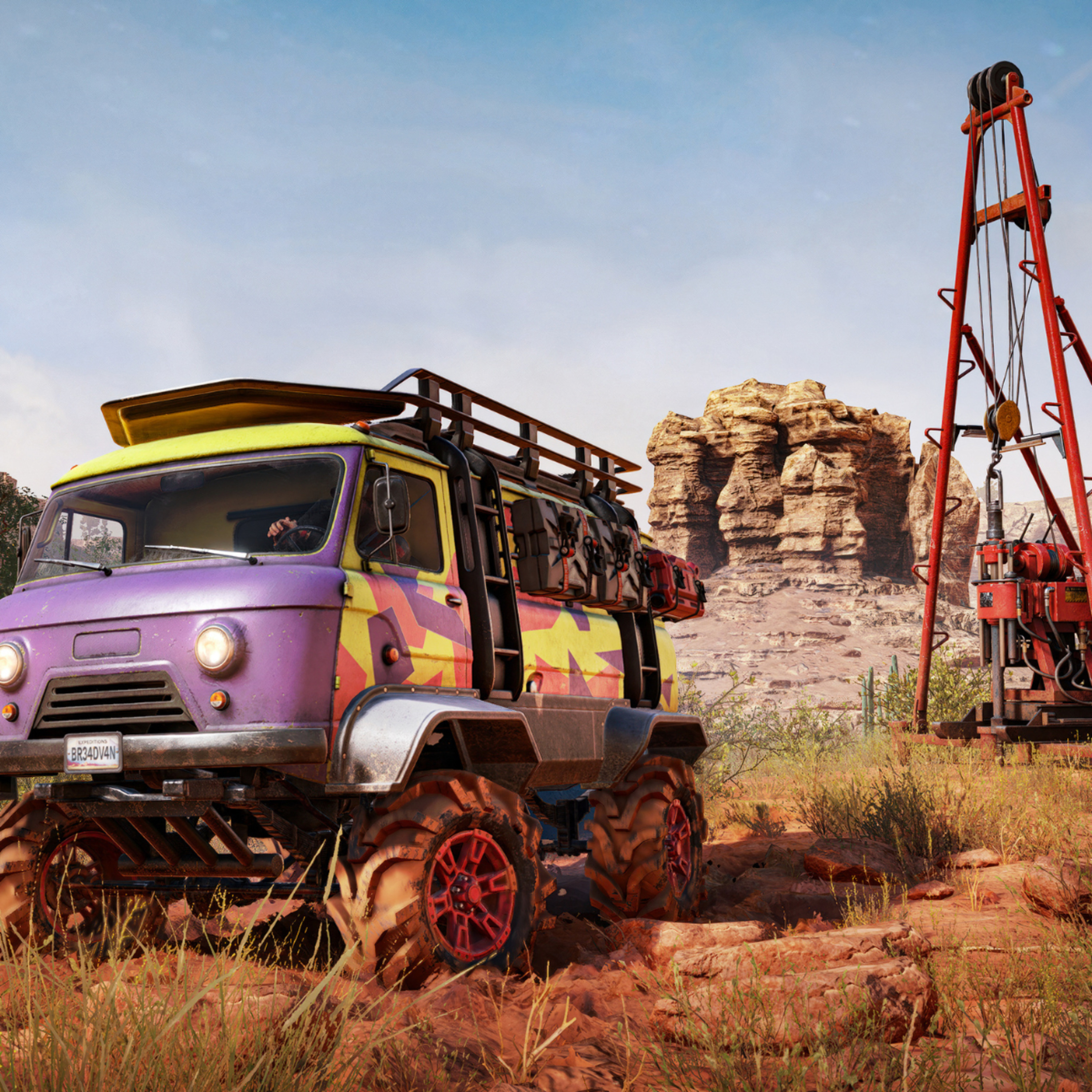 Voir la diapositive 3 : Expeditions: A MudRunner Game PS5