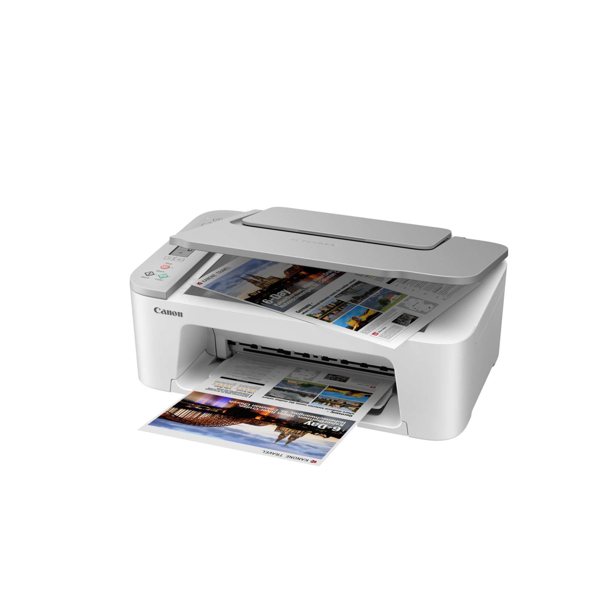 Voir la diapositive 3 : CANON Imprimante multifonction TS3551 - Blanc