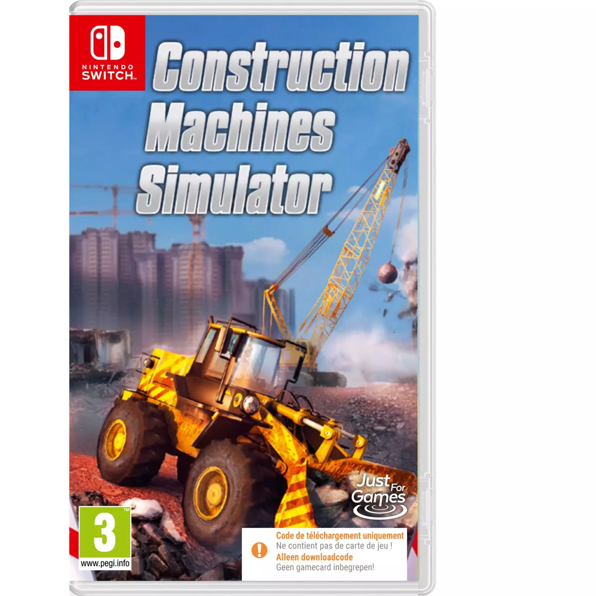 Construction Machines Simulator Nintendo Switch - Code de Téléchargement
