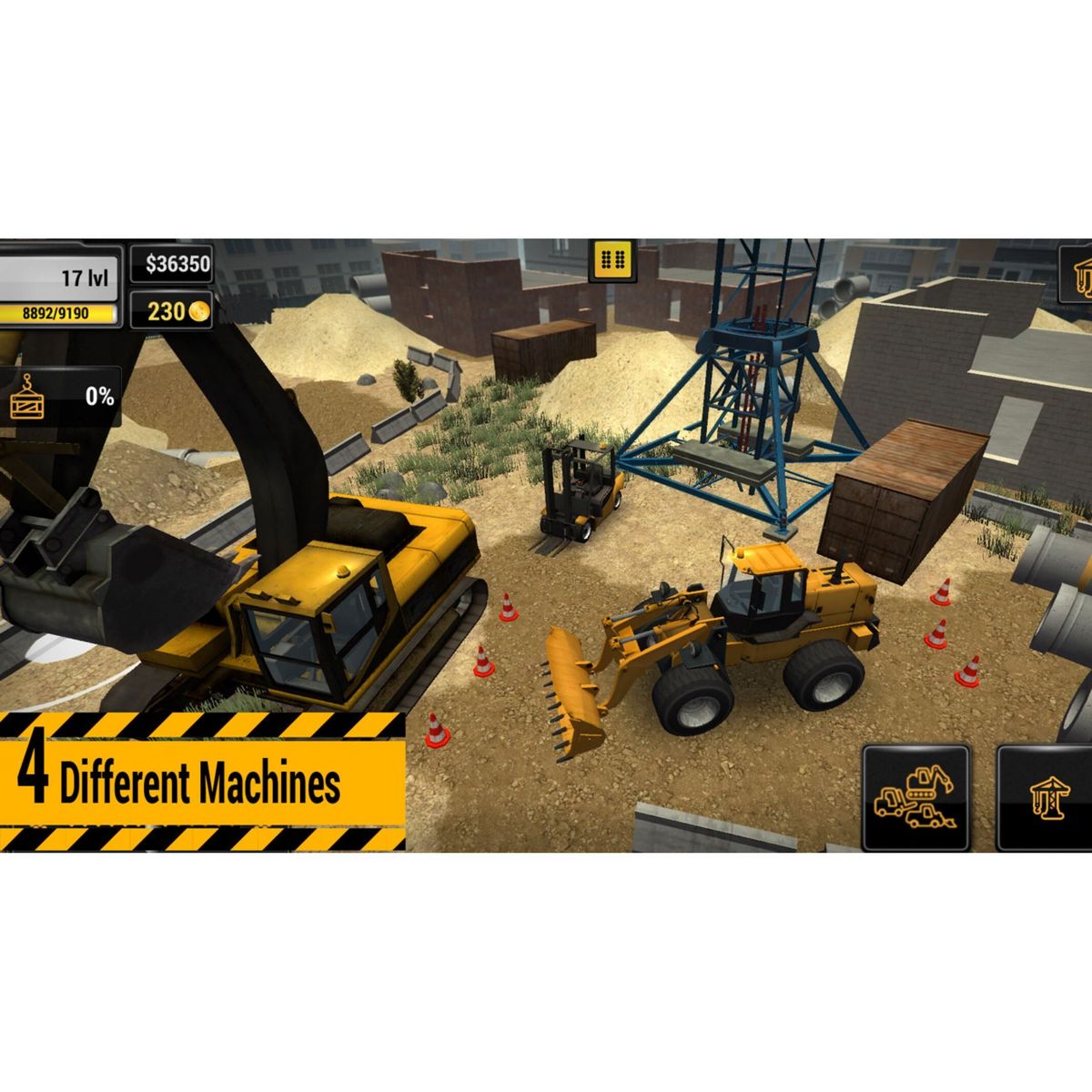 Construction Machines Simulator Nintendo Switch - Code de Téléchargement