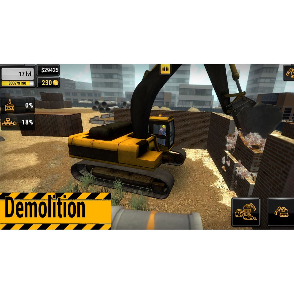 Construction Machines Simulator Nintendo Switch - Code de Téléchargement