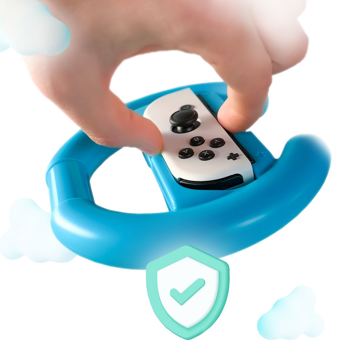 ONIVERSE Pack Schtroumpfs Kart + 4 Volants Nintendo Switch - Code de Téléchargement