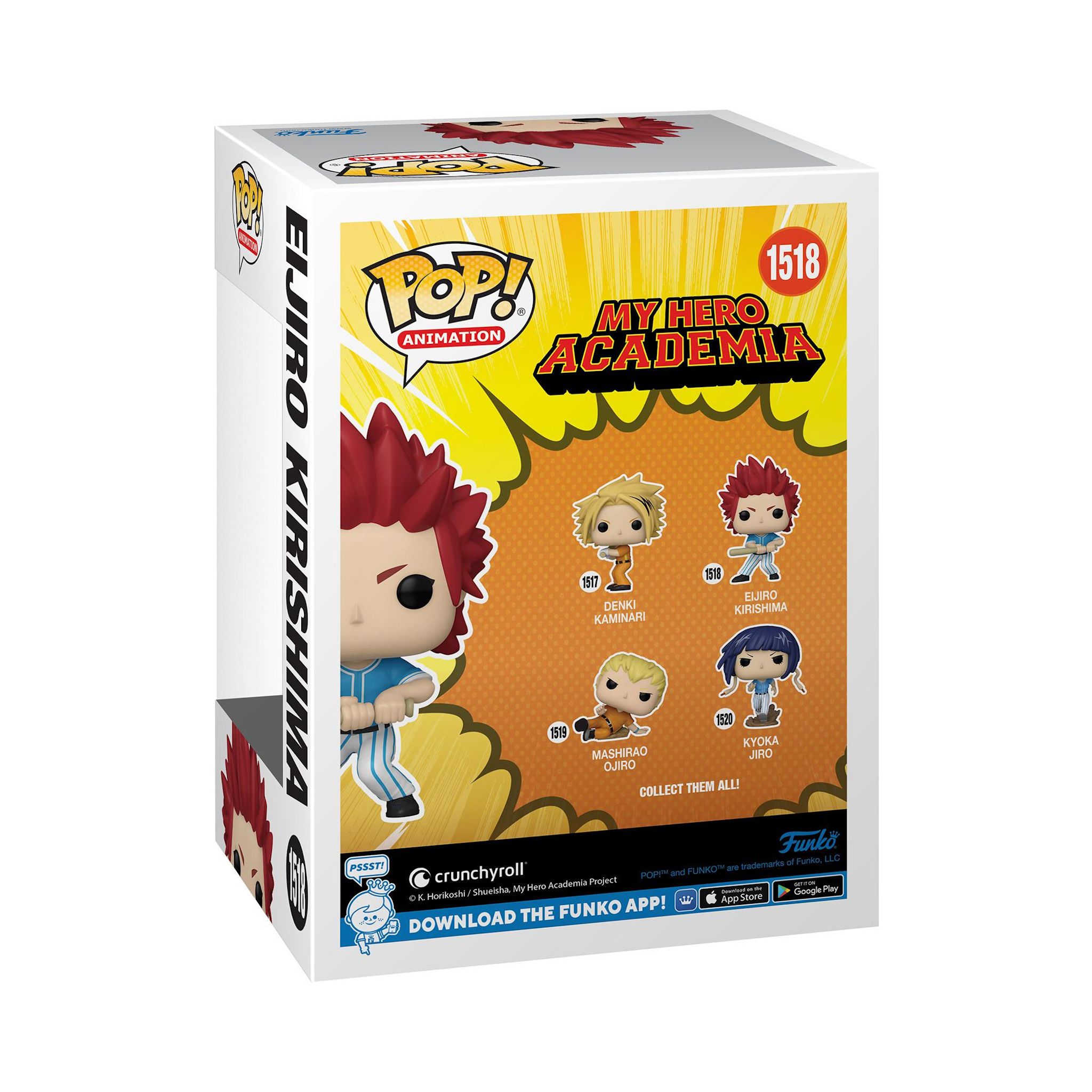 Voir la diapositive 3 : FUNKO Figurine Pop Animation My Hero Academia Kirishima