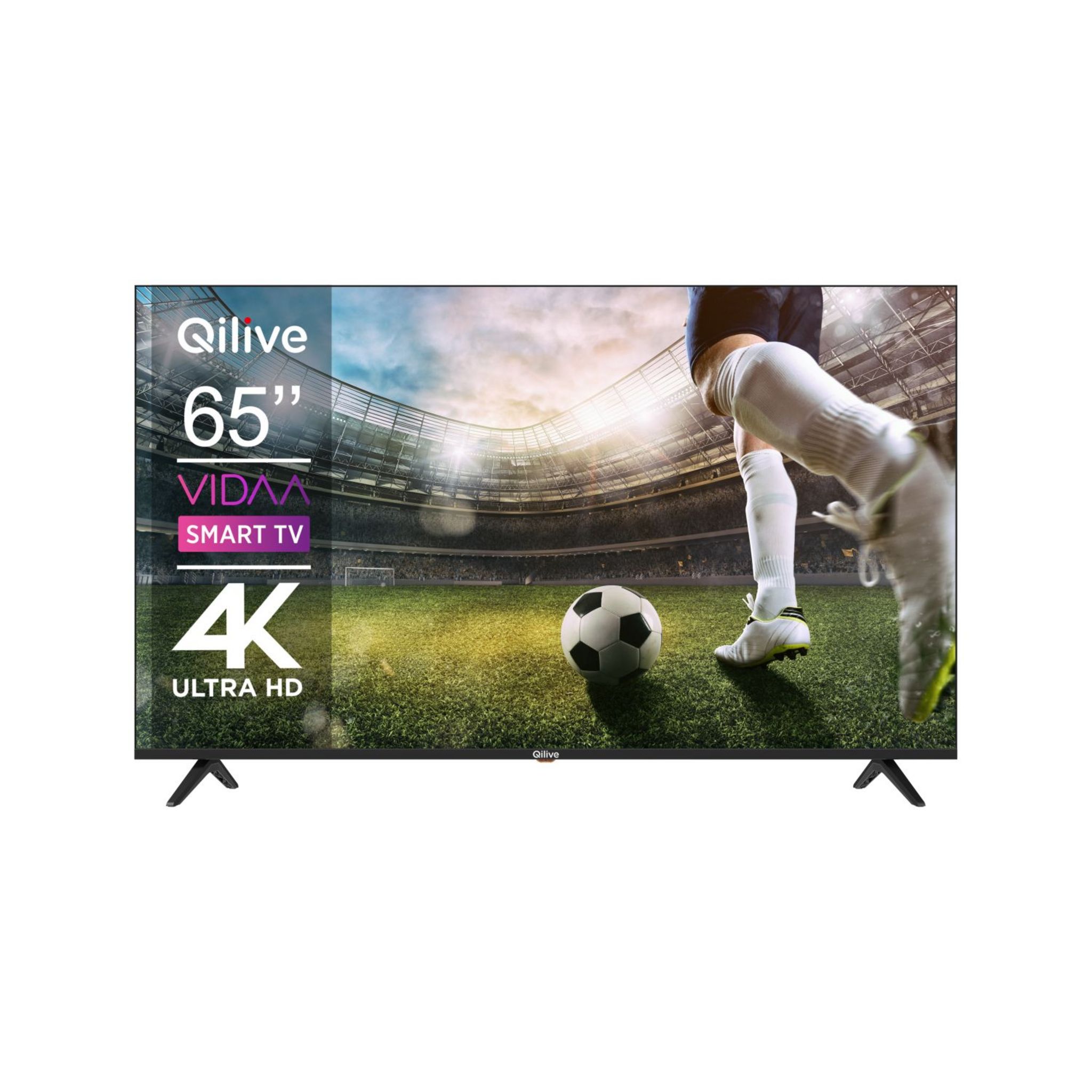 Voir la diapositive 1 : QILIVE Q65US241B TV DLED UHD 164 cm Smart TV
