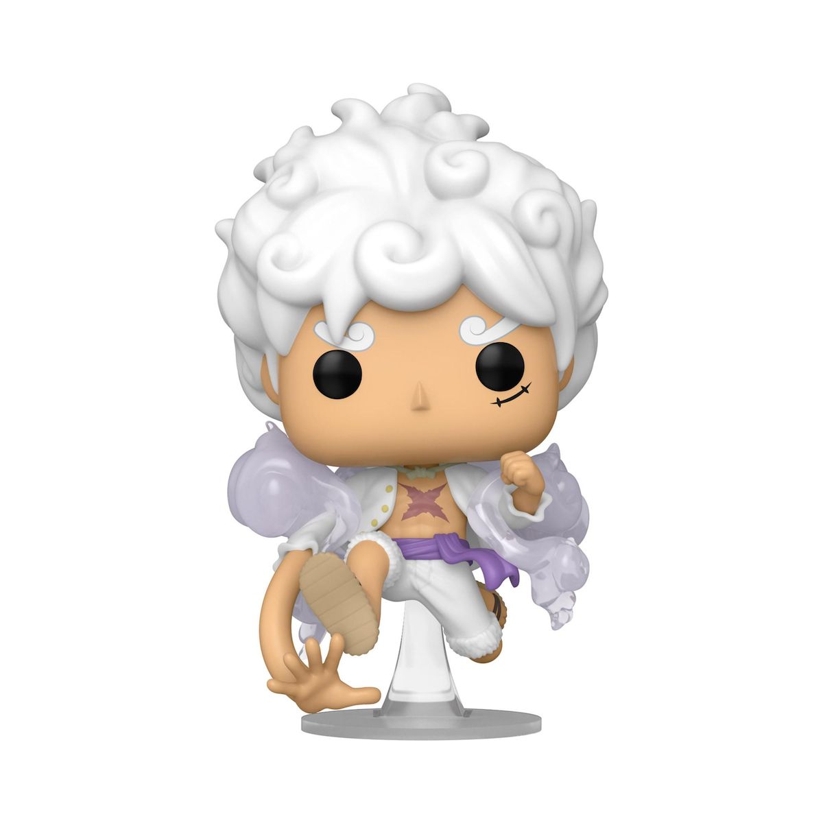 FUNKO Figurine Pop Luffy Gear 5 avec Chase - One Piece