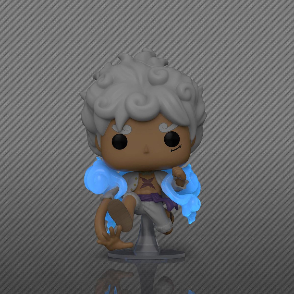 FUNKO Figurine Pop Luffy Gear 5 avec Chase - One Piece