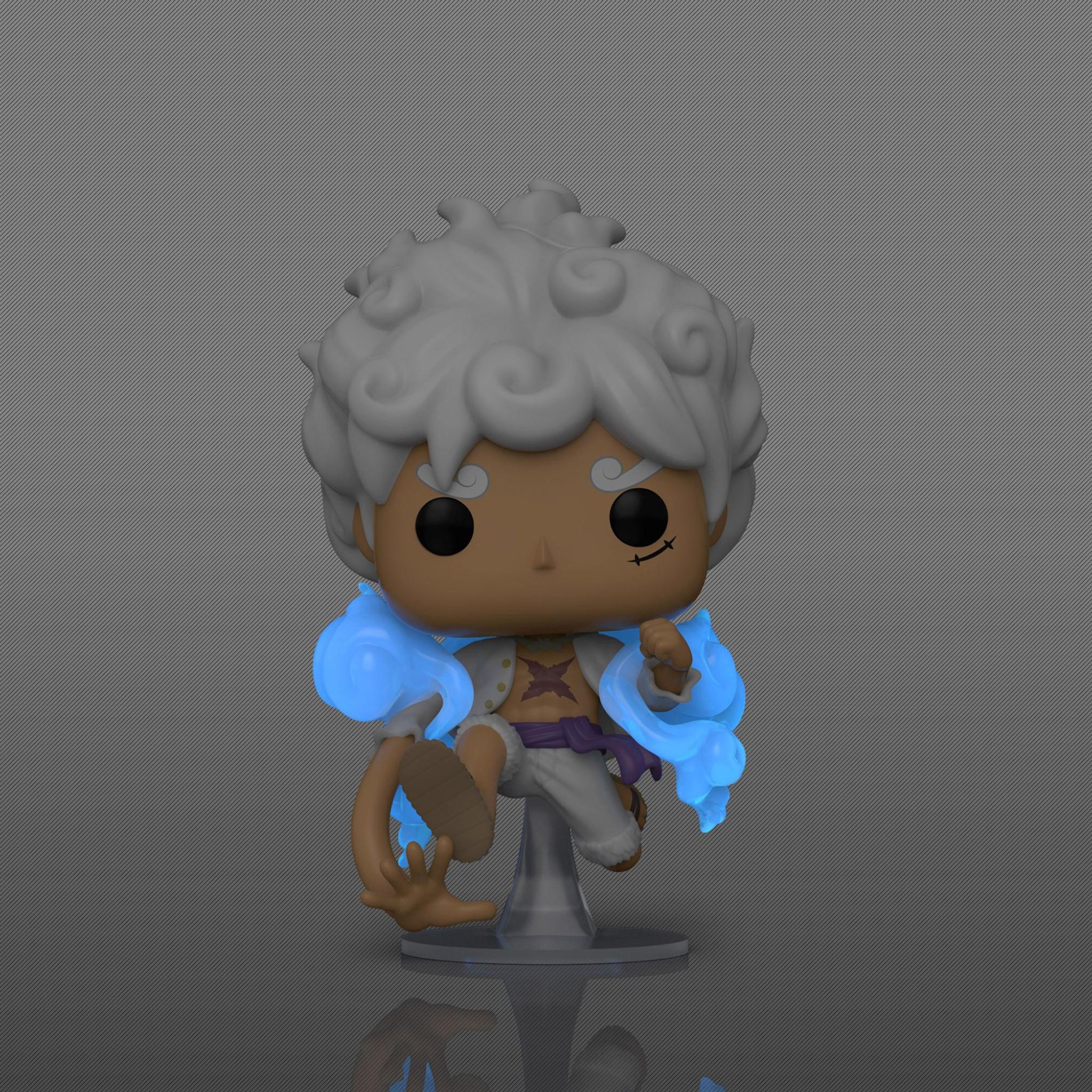 Voir la diapositive 5 : FUNKO Figurine Pop Luffy Gear 5 avec Chase - One Piece