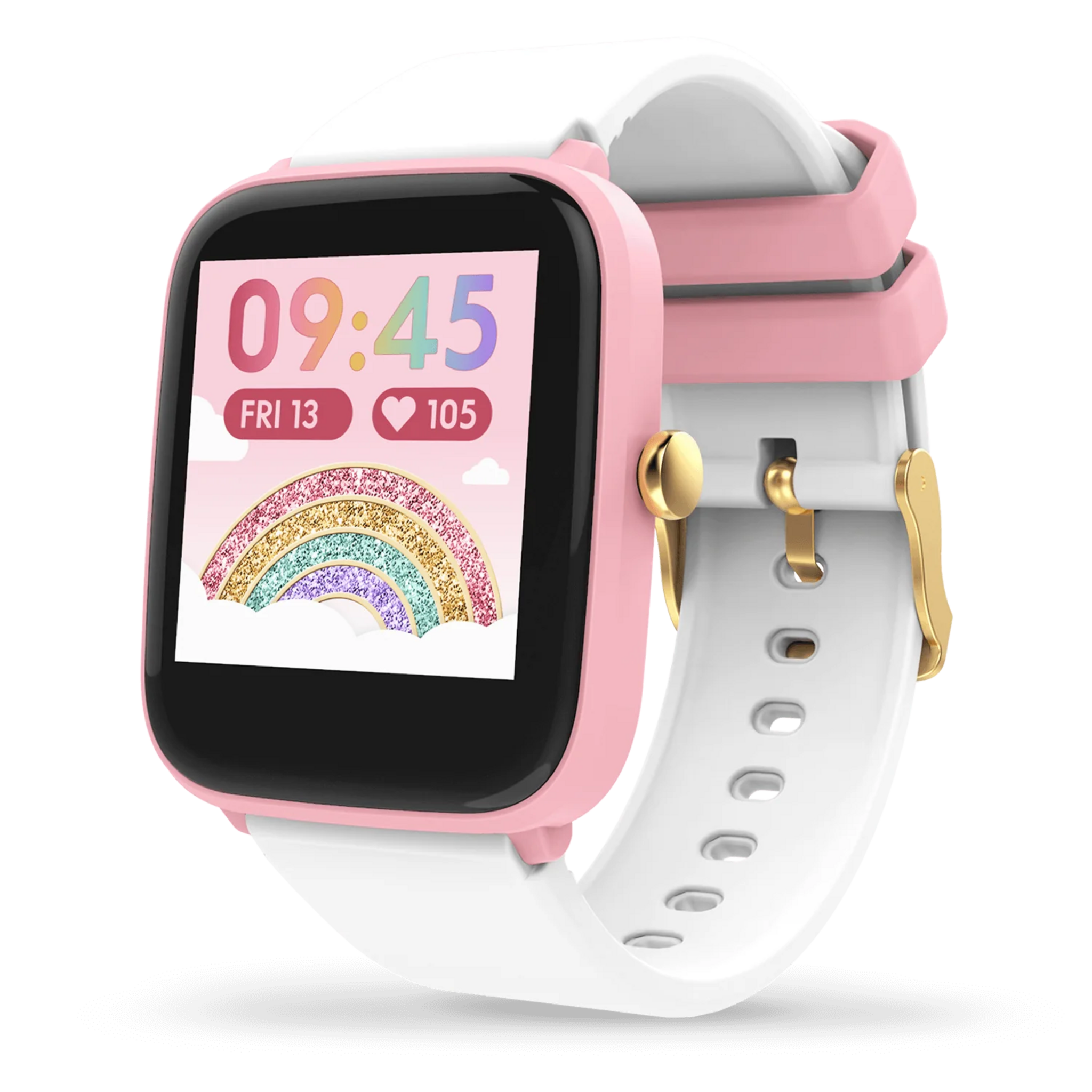 Voir la diapositive 3 : ICE-WATCH Montre connectée Smart Junior - Rose et Blanc