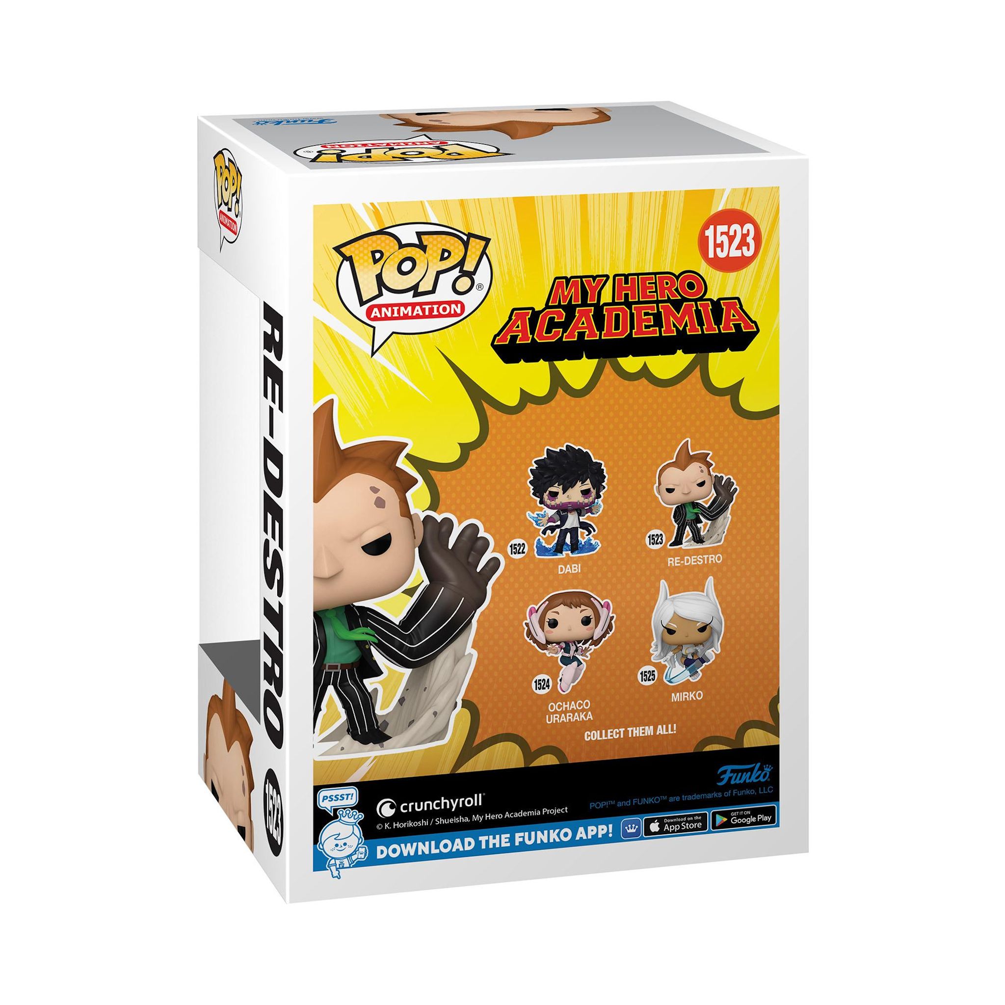 Voir la diapositive 2 : FUNKO Figurine Pop My Hero Academia Re-Destro