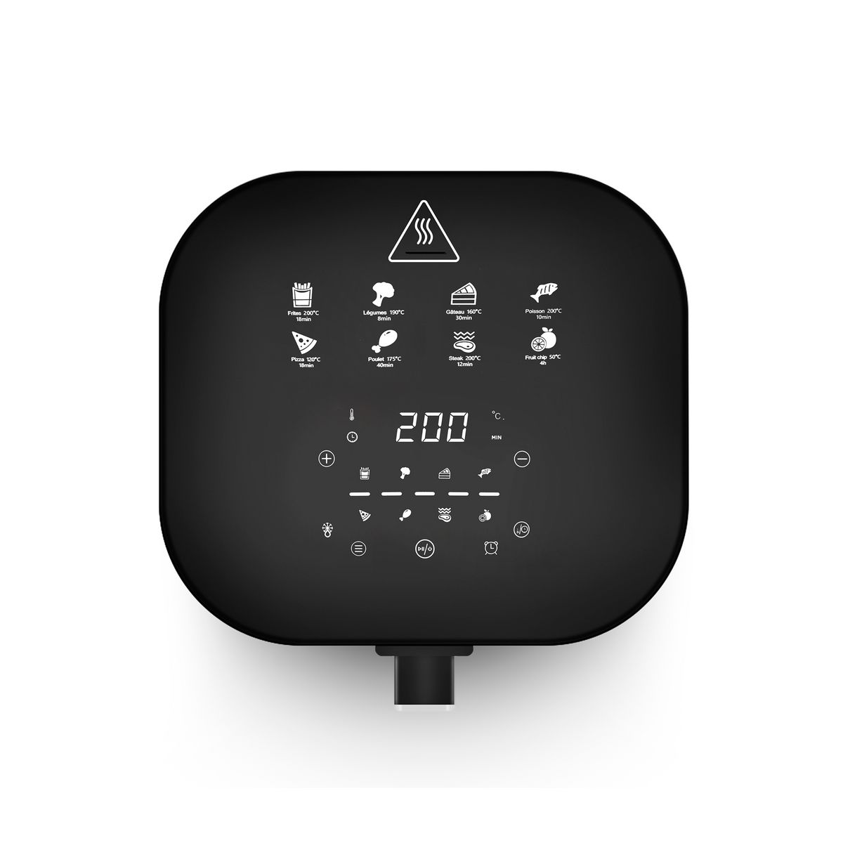 KITCHENCOOK Friteuse sans huile à air chaud AIRMED6 - Blanc