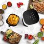 Voir la diapositive 10 : KITCHENCOOK Friteuse sans huile à air chaud AIRMED6 - Blanc