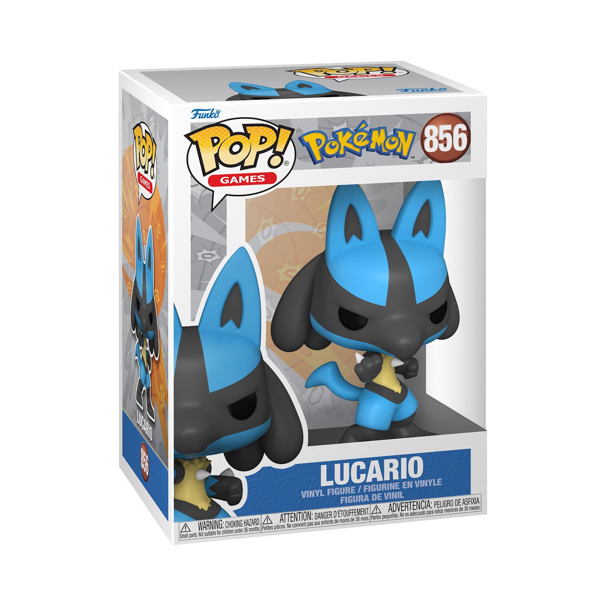 Voir la diapositive 1 : FUNKO Figurine Pop Games Lucario Pokémon
