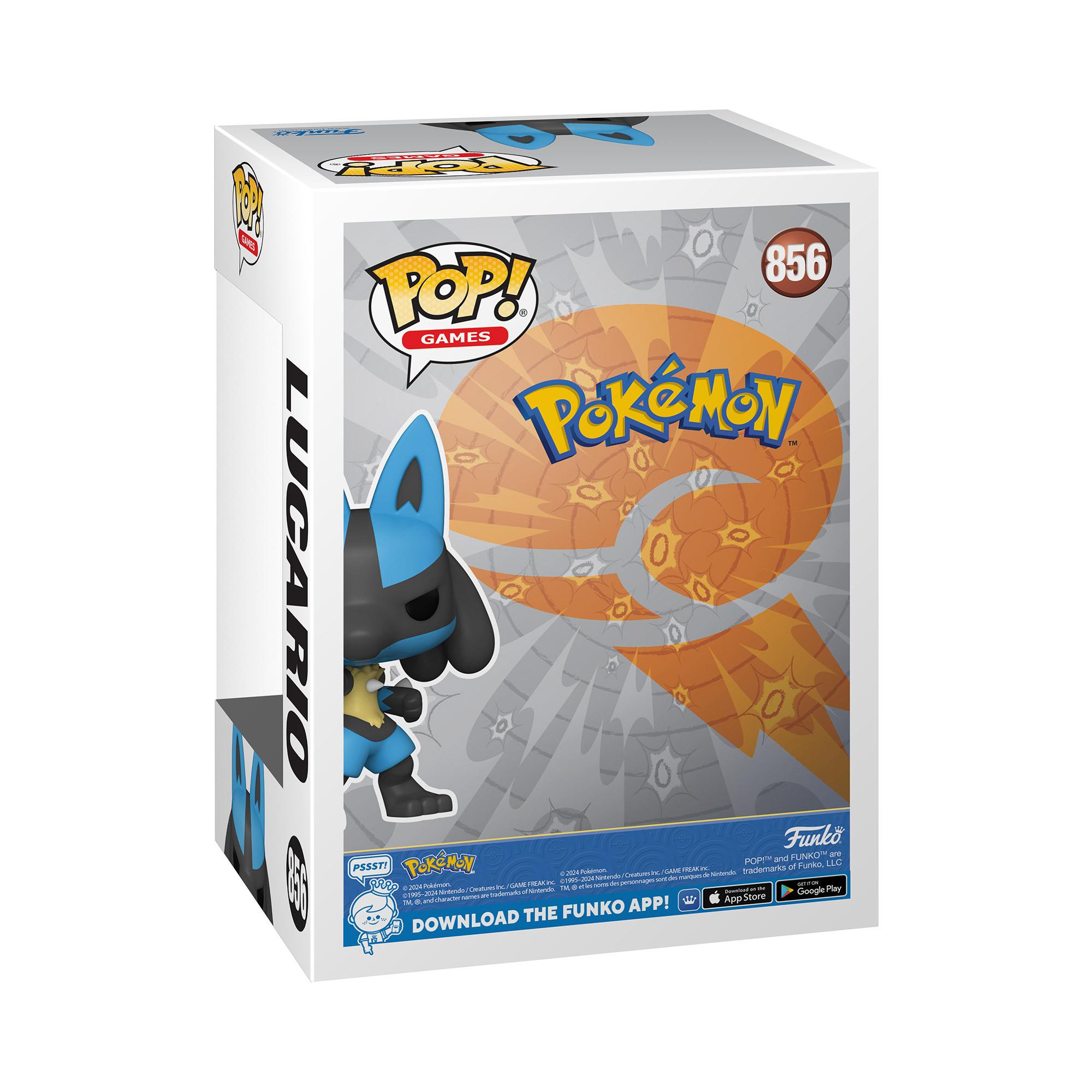 Voir la diapositive 3 : FUNKO Figurine Pop Games Lucario Pokémon