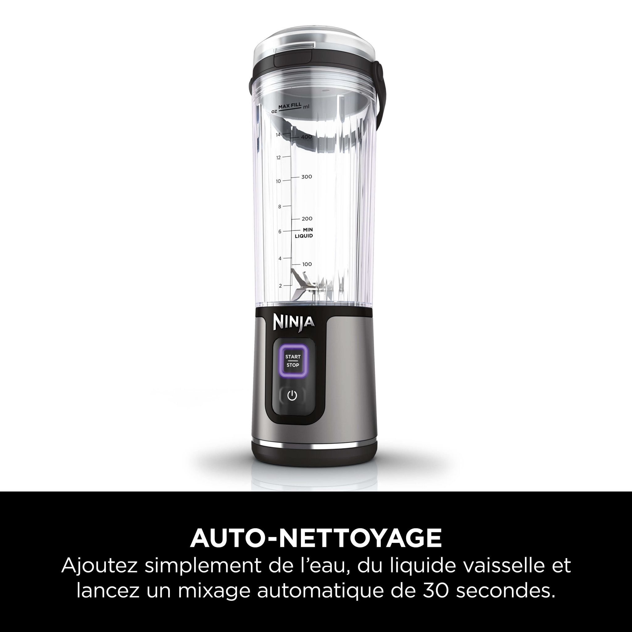 Voir la diapositive 12 : NINJA Blender sans fil BC151EUBK - Gris
