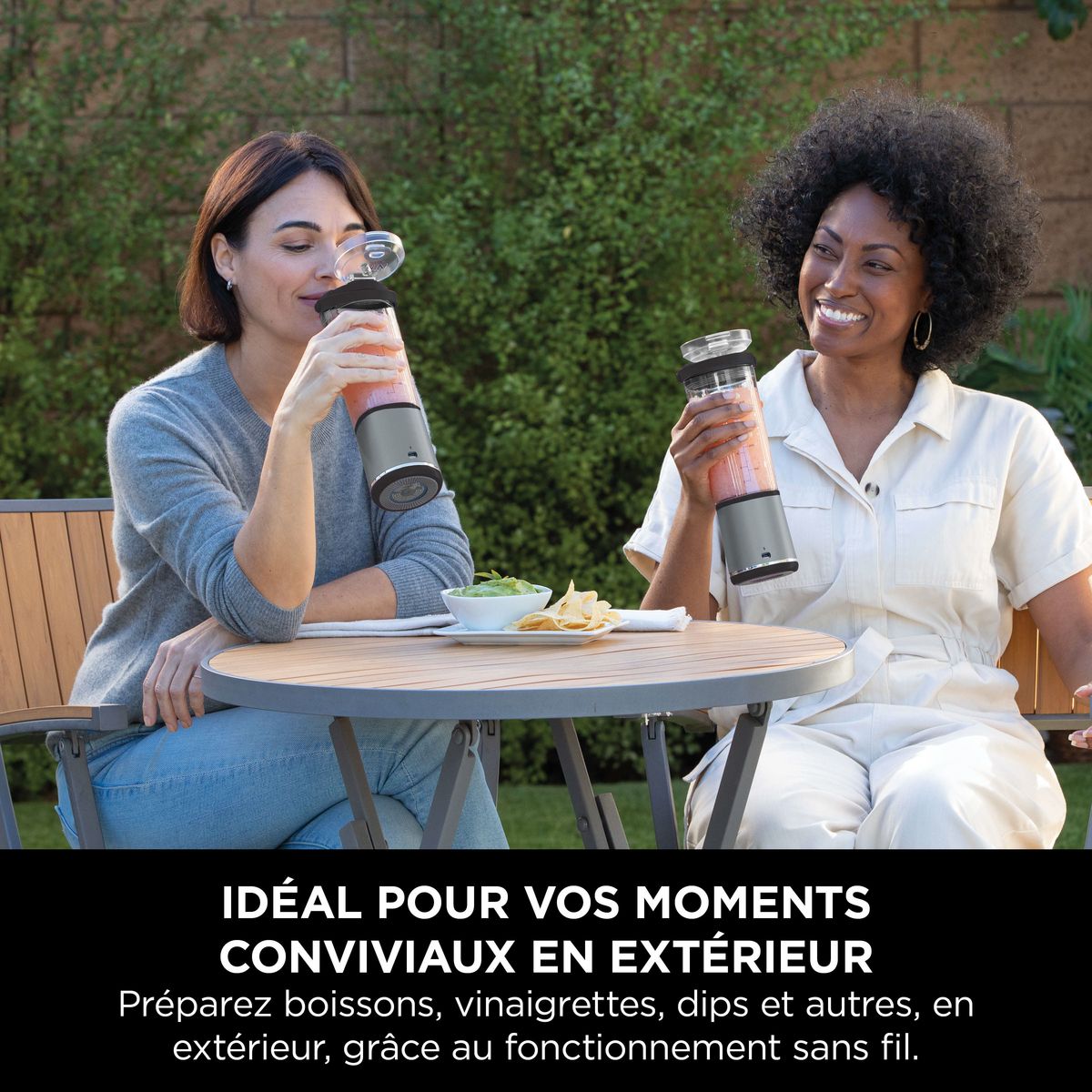 NINJA Blender sans fil BC151EUBK - Gris