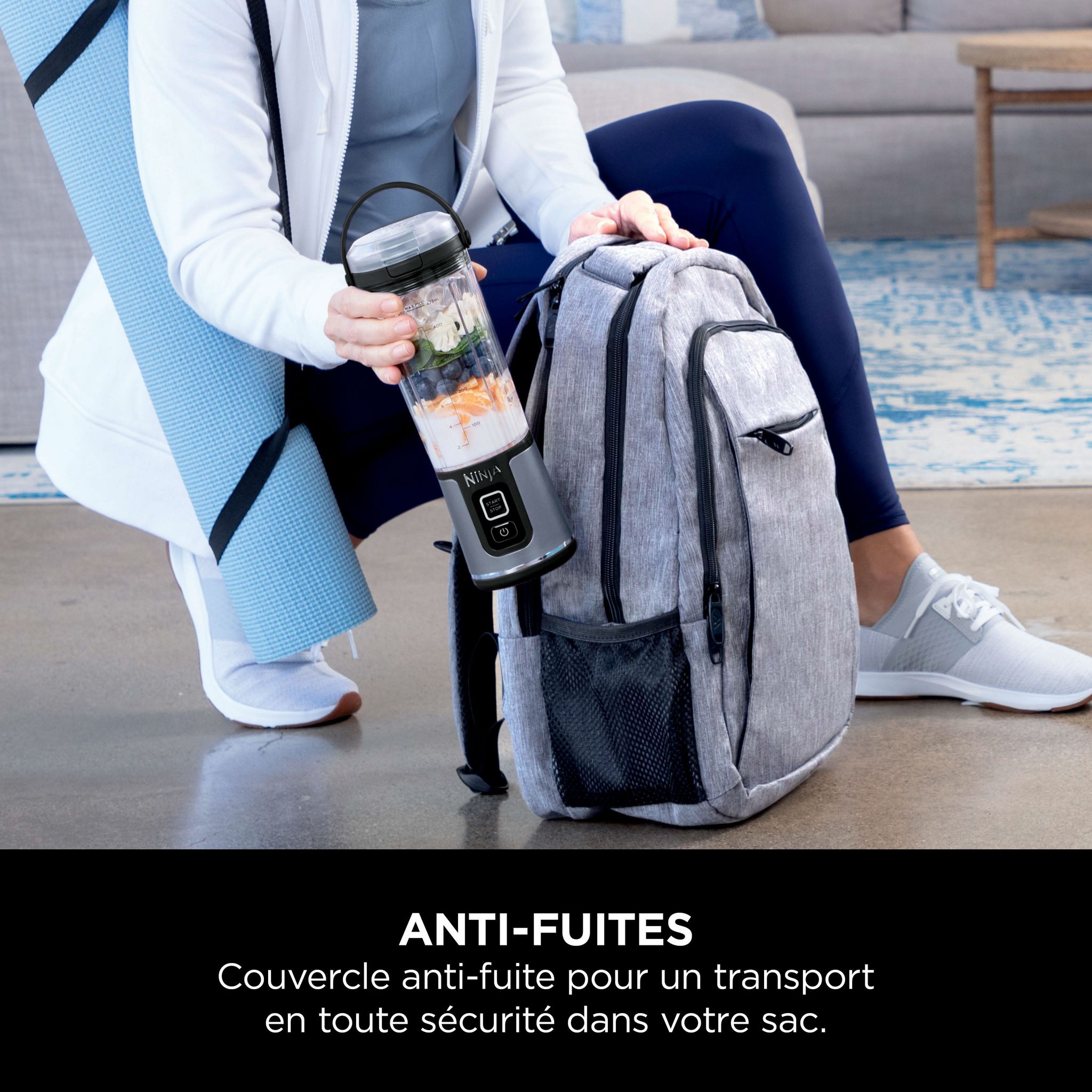 Voir la diapositive 6 : NINJA Blender sans fil BC151EUBK - Gris