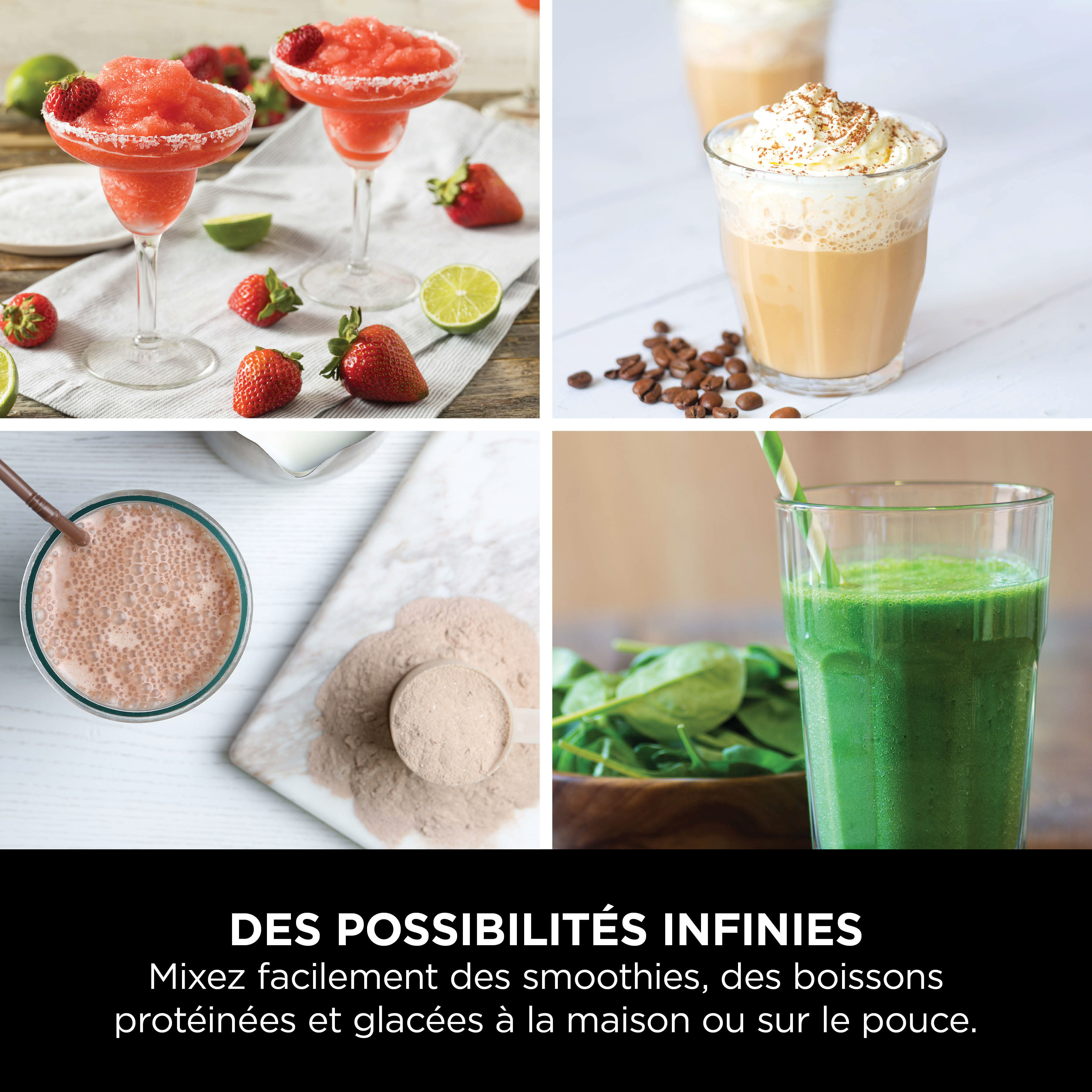 Voir la diapositive 9 : NINJA Blender sans fil BC151EUBK - Gris