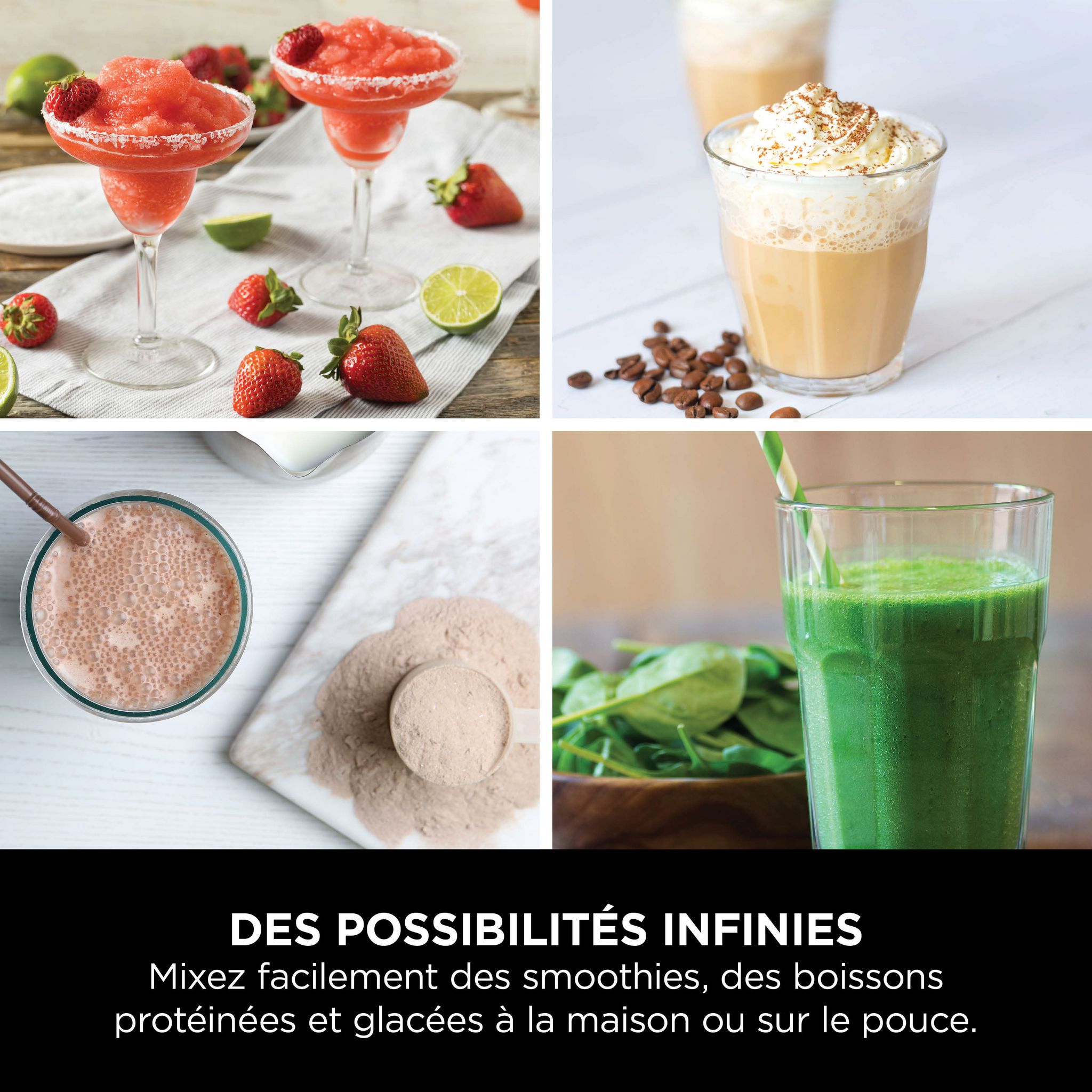 Voir la diapositive 9 : NINJA Blender sans fil BC151EUBK - Gris