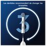 Voir la diapositive 4 : ORAL-B Lot de 8 brossettes sensitives - Blanc