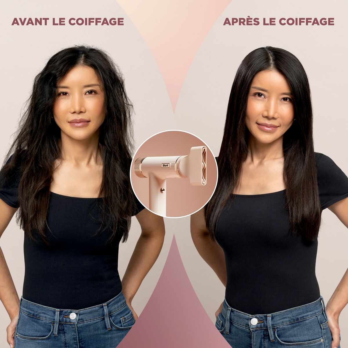 SHARK Sèche cheveux SPEEDSTYLE HD333EU - Blanc