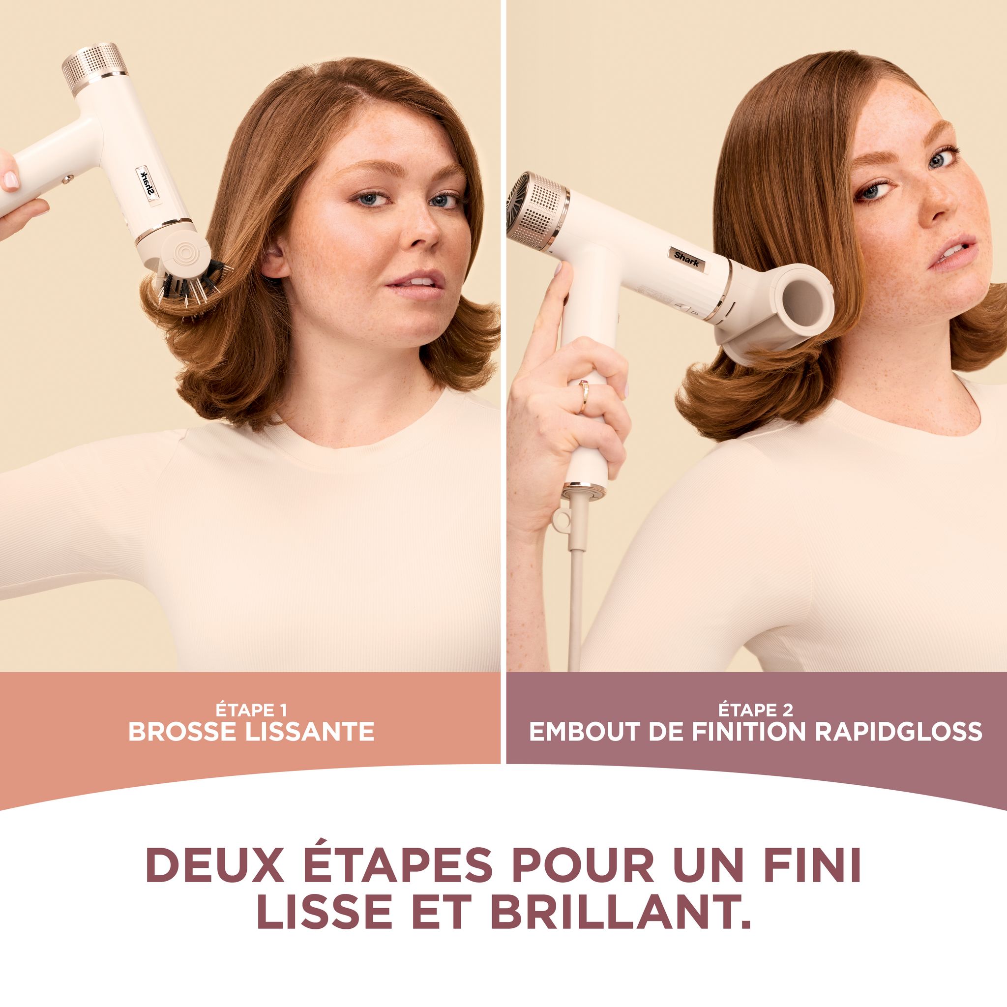 Voir la diapositive 15 : SHARK Sèche cheveux SPEEDSTYLE HD333EU - Blanc