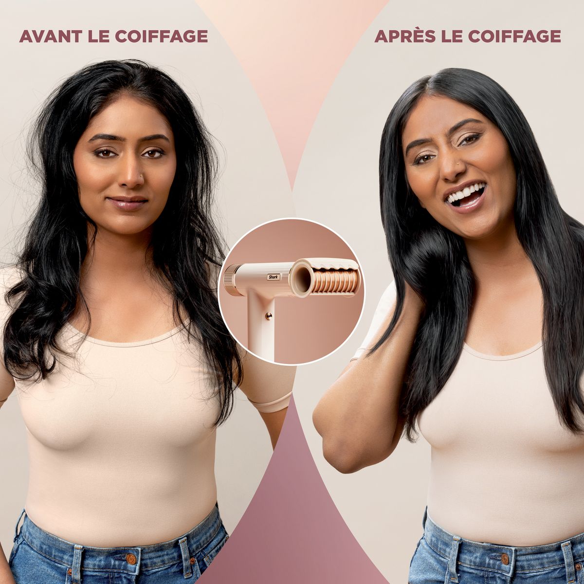 SHARK Sèche cheveux SPEEDSTYLE HD333EU - Blanc