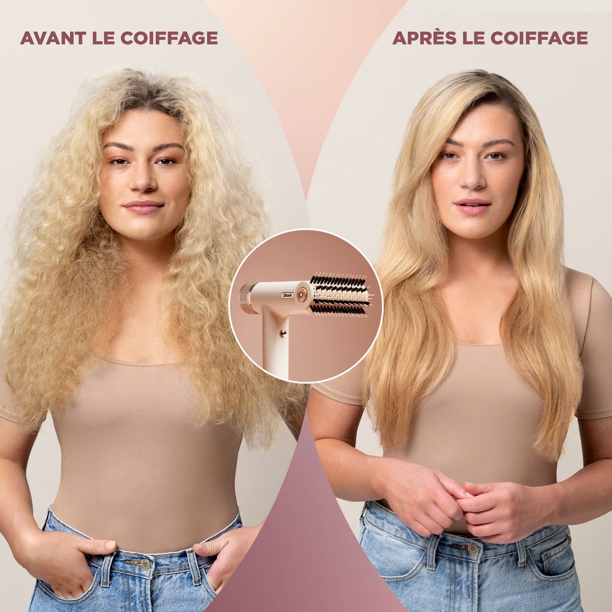 SHARK Sèche cheveux SPEEDSTYLE HD333EU - Blanc