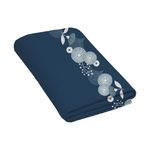ACTUEL Drap plat en coton 57 fils SAEKO. Coloris disponibles : Bleu