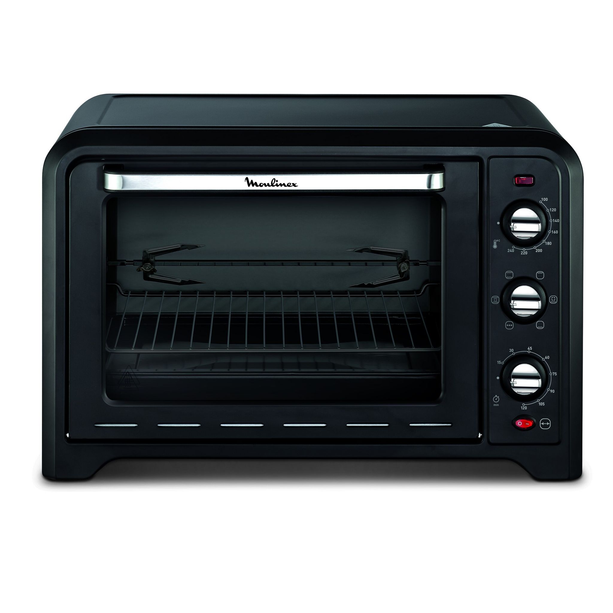 Voir la diapositive 2 : MOULINEX Mini four multifonction OX485810 - Capacité 39 L - Noir