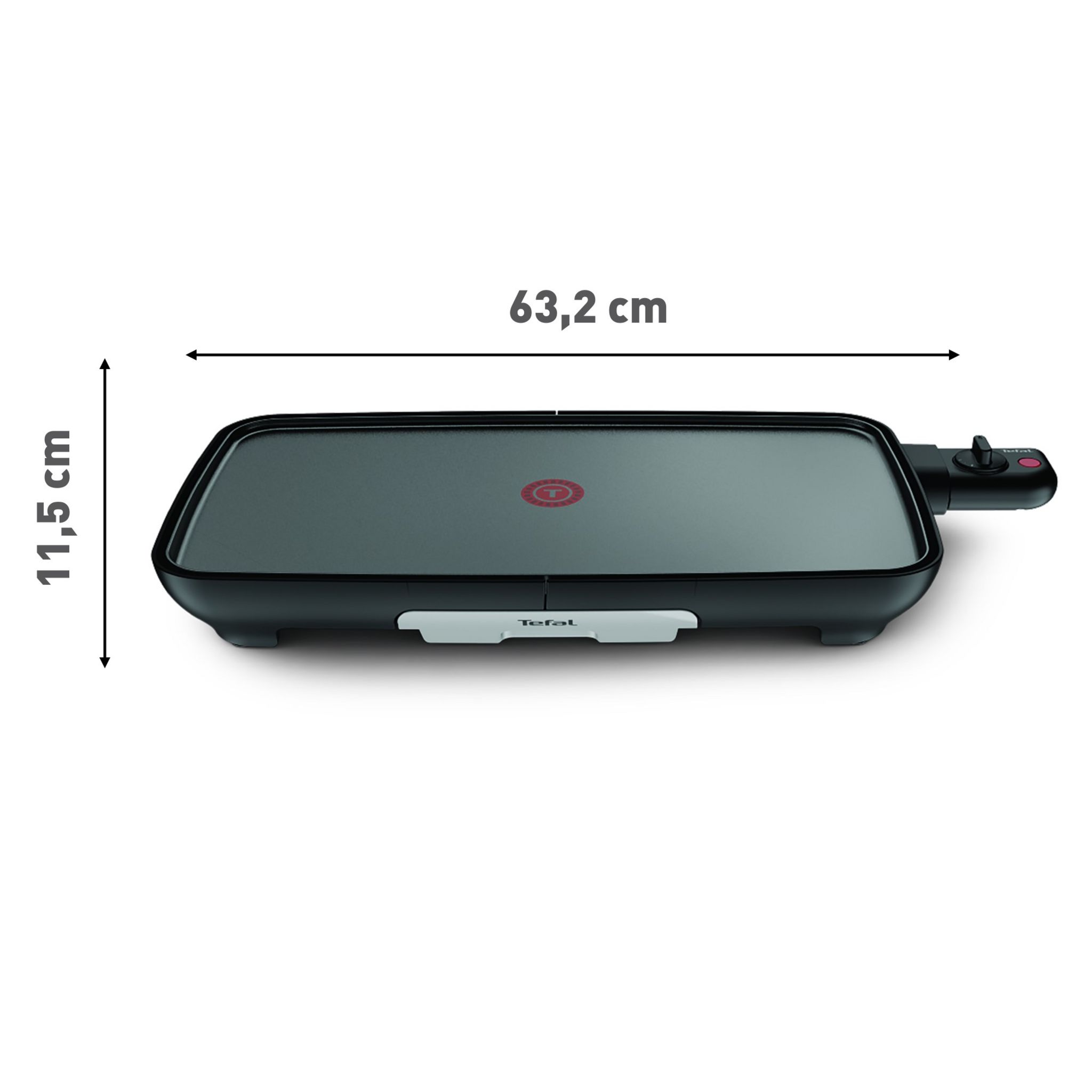 Voir la diapositive 5 : TEFAL Plancha électrique XL CB503813 - Noir