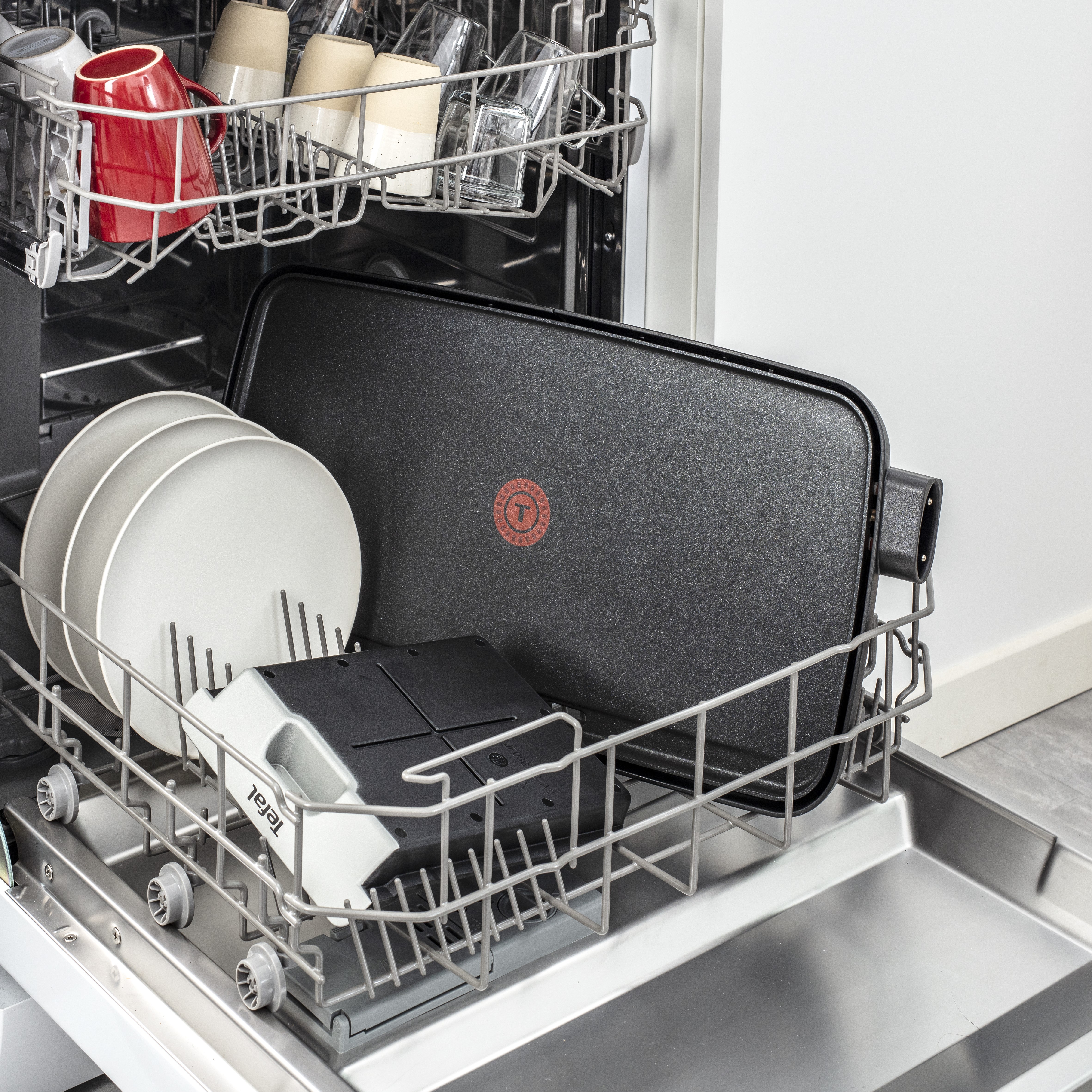 Voir la diapositive 7 : TEFAL Plancha électrique XL CB503813 - Noir