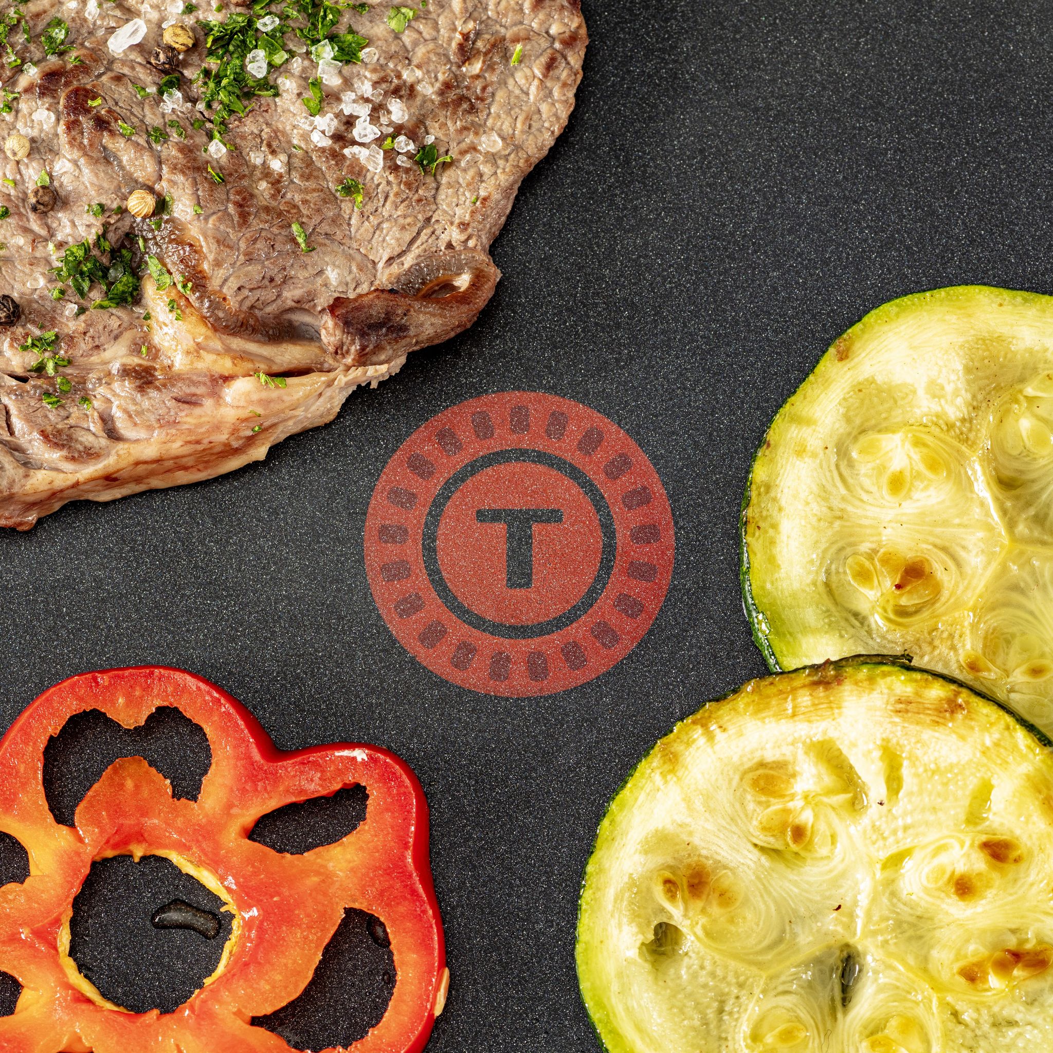 Voir la diapositive 8 : TEFAL Plancha électrique XL CB503813 - Noir