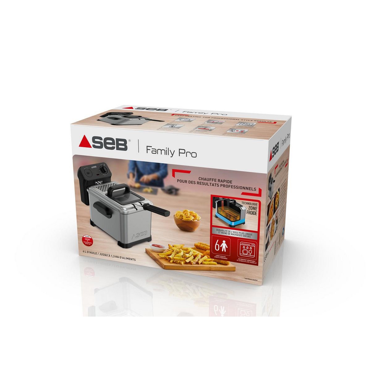 SEB Friteuse semi professionnelle FR506D00 - Gris