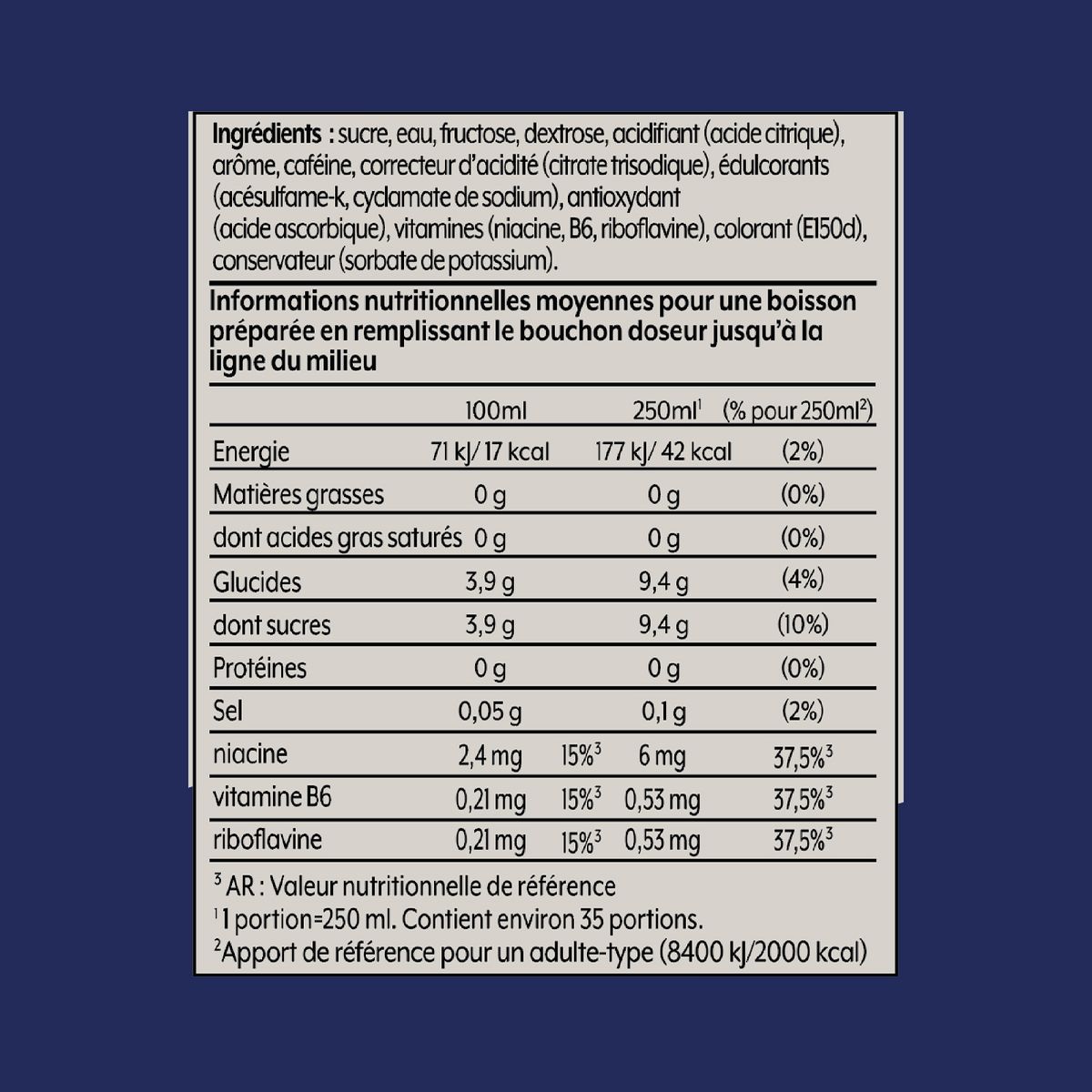 SODASTREAM Concentré à soda Xtreme energy