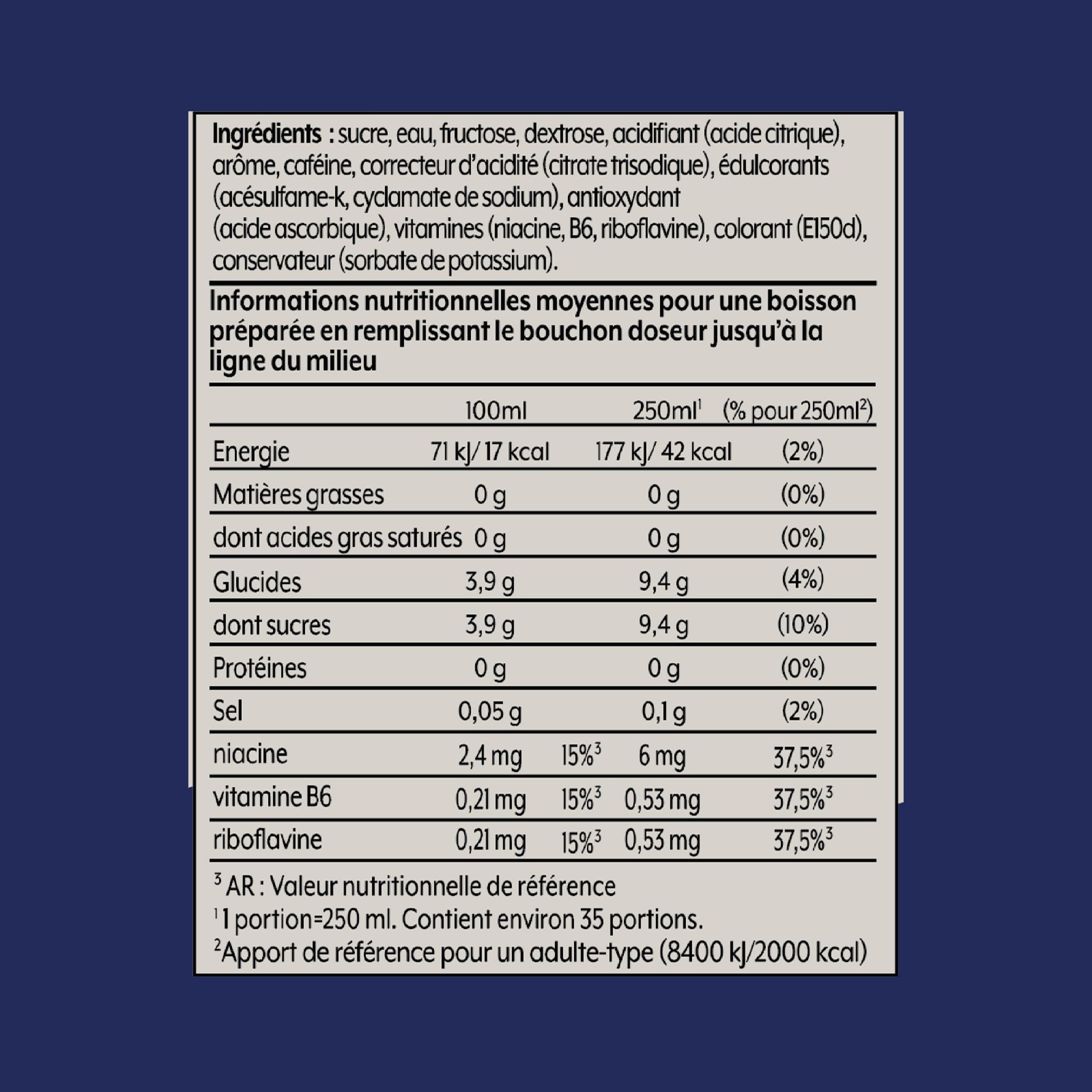 Voir la diapositive 7 : SODASTREAM Concentré à soda Xtreme energy