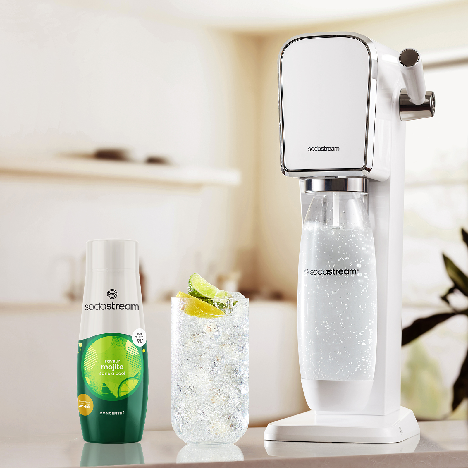 Voir la diapositive 4 : SODASTREAM Concentré à soda Mojito sans alcool
