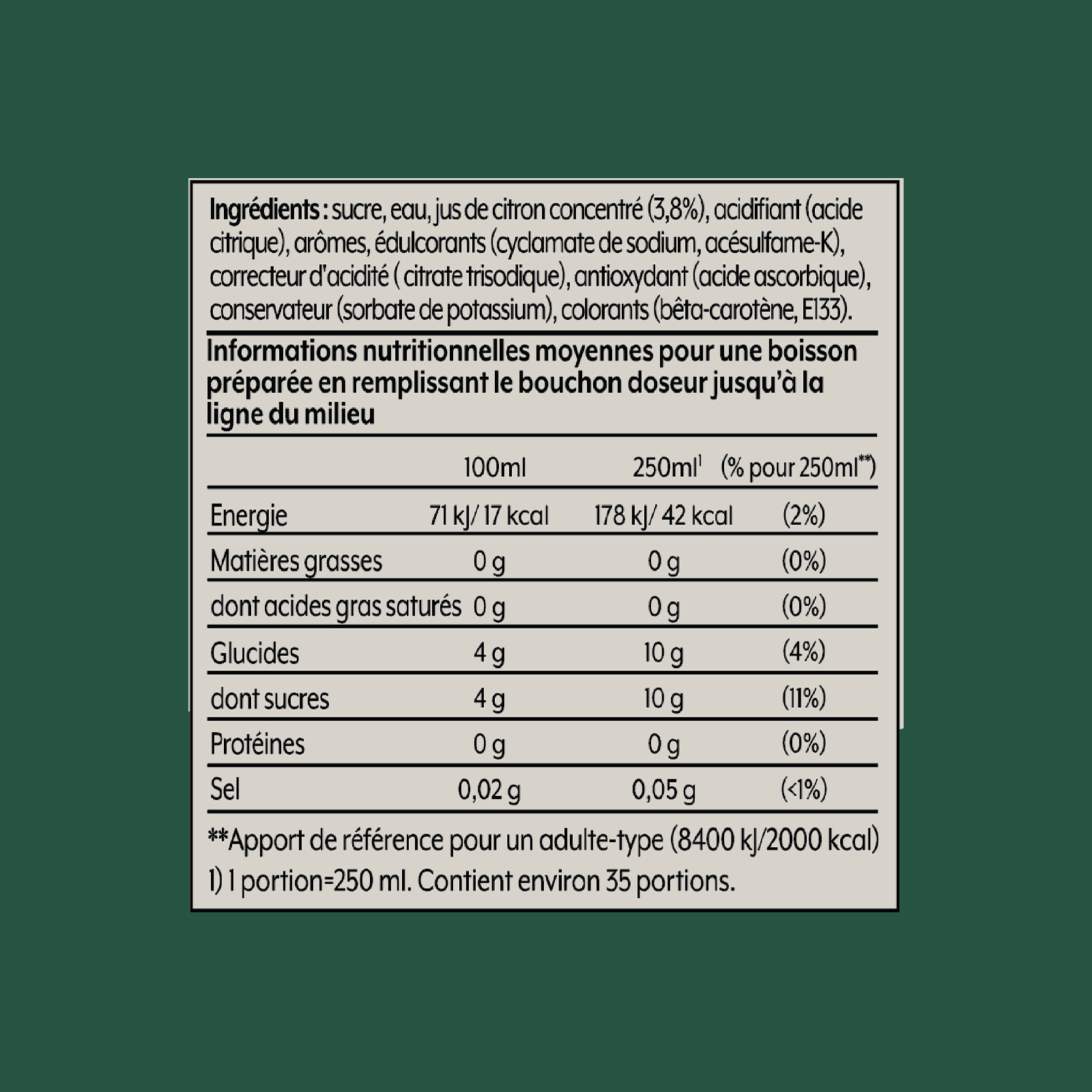 Voir la diapositive 8 : SODASTREAM Concentré à soda Mojito sans alcool