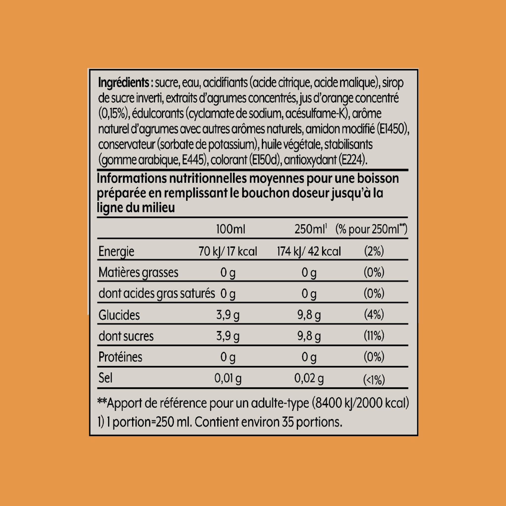 Voir la diapositive 7 : SODASTREAM Concentré à soda Agrumes