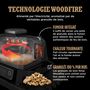Voir la diapositive 14 : NINJA Barbecue électrique et fumoir Woodfire OG701EU - Noir
