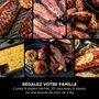Voir la diapositive 11 : NINJA Barbecue électrique et fumoir Woodfire OG701EU - Noir