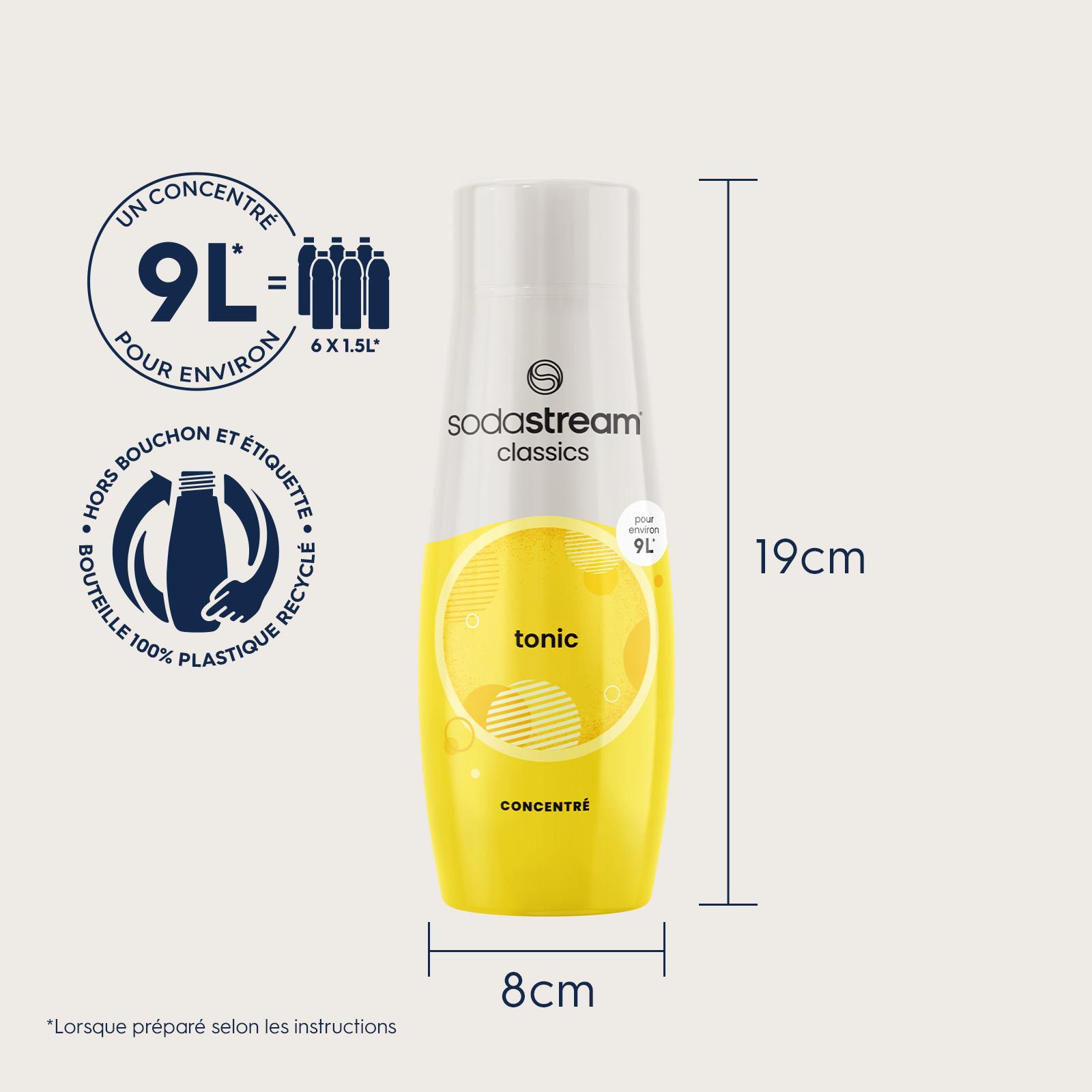 Voir la diapositive 6 : SODASTREAM Concentré à soda Tonic