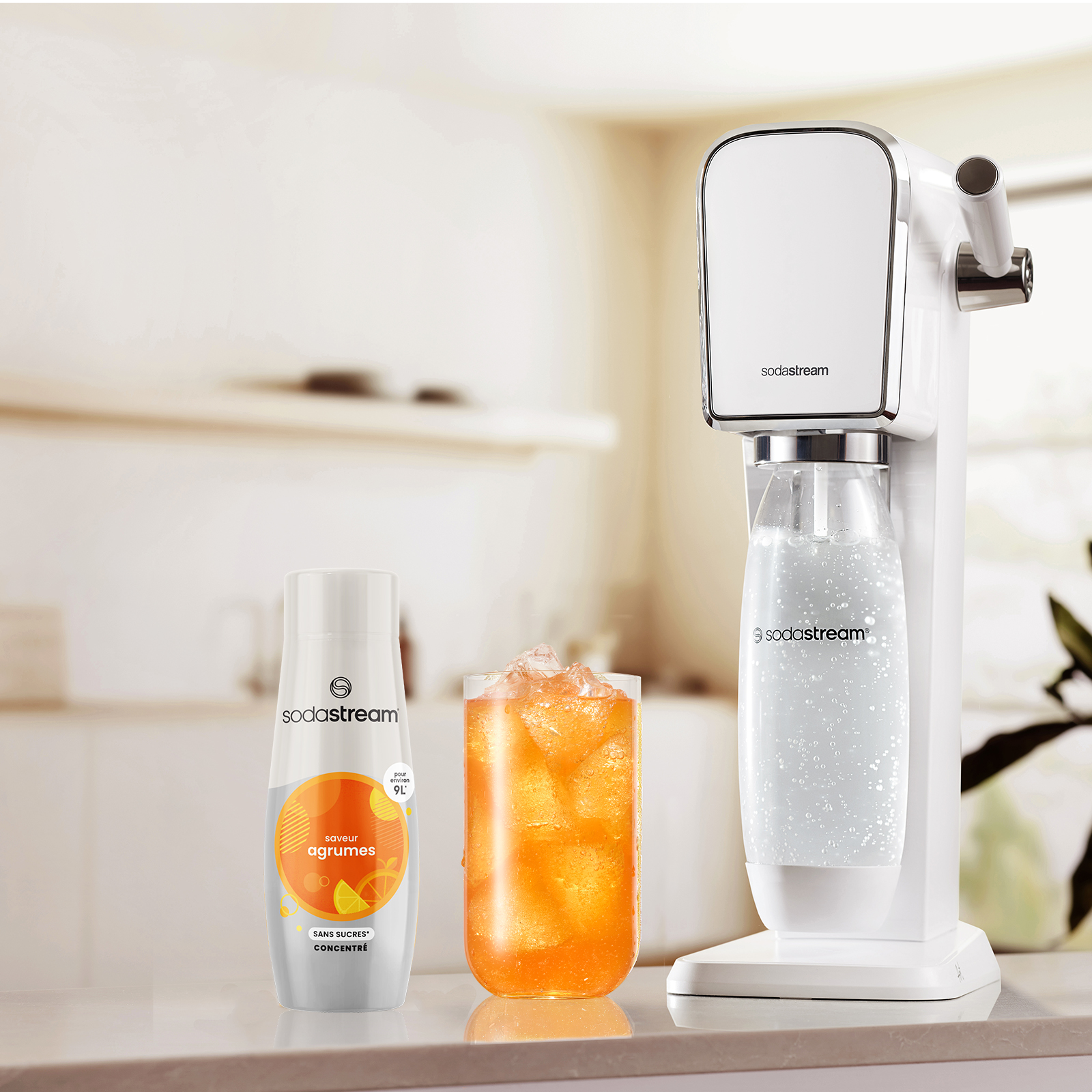Voir la diapositive 4 : SODASTREAM Concentré à soda Agrumes sans sucres